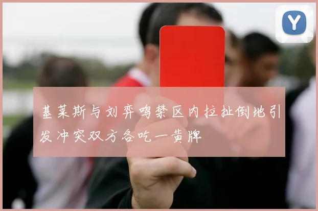 基莱斯与刘弈鸣禁区内拉扯倒地引发冲突双方各吃一黄牌